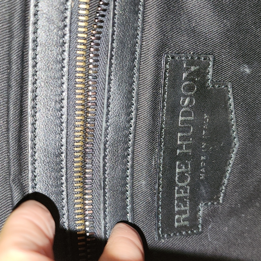 Reece Hudson Made In Italy Real Python Leather Ov… - image 7